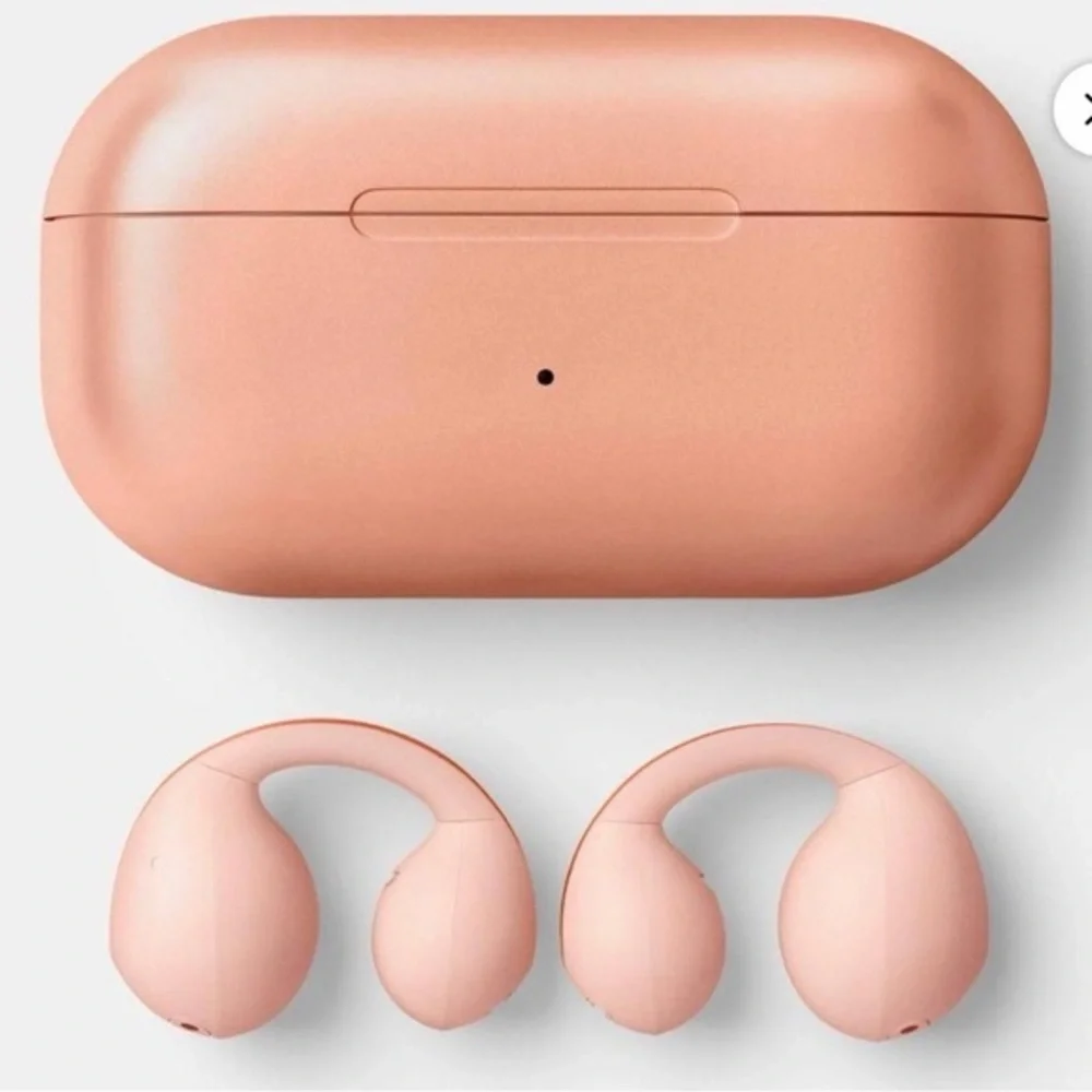 Open-Ear Jewelry Earbuds - heyday™True Wireless USB-C, Color: Peach NIB